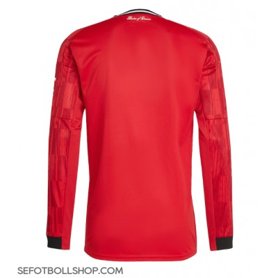 Billiga Manchester United Hemma fotbollskläder 2025-26 Långärmad Billiga Manchester United Hemma fotbollskläder 2025-26 Långärmad